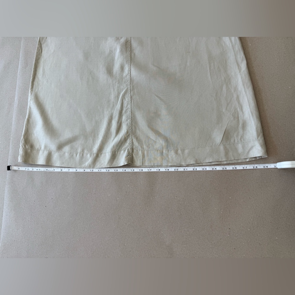 Max Studio — NWOT Maxi Linen Skirt with Button Detailing — Size L - Picture 9 of 11